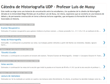 Tablet Screenshot of historiografiaudp.blogspot.com