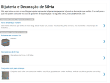 Tablet Screenshot of bijuteriaedecoracaodesilvia.blogspot.com
