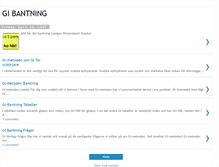 Tablet Screenshot of gi-bantning.blogspot.com