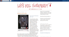 Desktop Screenshot of letskilleverybody.blogspot.com