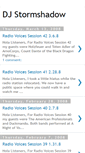 Mobile Screenshot of djstormshadow.blogspot.com