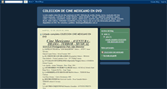 Desktop Screenshot of coleccioncinemexicano.blogspot.com