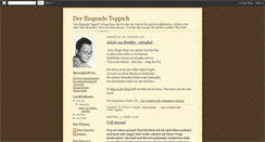 Desktop Screenshot of der-fliegende-teppich.blogspot.com