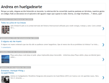 Tablet Screenshot of huelgade-arte.blogspot.com