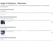Tablet Screenshot of paranoiasdeunangelcaido.blogspot.com