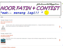 Tablet Screenshot of fatinlovecontest.blogspot.com