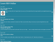 Tablet Screenshot of learnseoforfree.blogspot.com