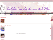 Tablet Screenshot of collectiudedonesdelpla.blogspot.com