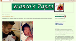 Desktop Screenshot of marcopaper.blogspot.com