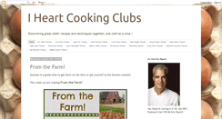 Desktop Screenshot of iheartcookingclubs.blogspot.com