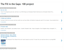 Tablet Screenshot of fillinthegaps100.blogspot.com