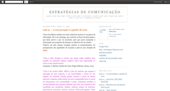 Desktop Screenshot of estrategiascomunicacao.blogspot.com