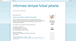 Desktop Screenshot of futsal-di-jakarta.blogspot.com