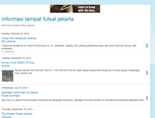 Tablet Screenshot of futsal-di-jakarta.blogspot.com