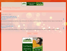 Tablet Screenshot of bewitchingbargains.blogspot.com