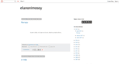 Desktop Screenshot of elanonimosoy.blogspot.com