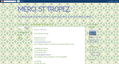 Desktop Screenshot of mercisttropez.blogspot.com