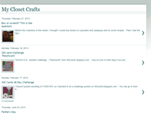 Tablet Screenshot of myclosetcrafts.blogspot.com