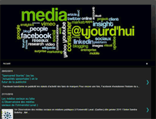 Tablet Screenshot of mediaaujourdhui.blogspot.com