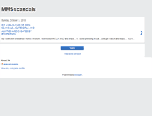 Tablet Screenshot of mmsscandals1000.blogspot.com