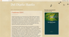 Desktop Screenshot of deldiariohastio.blogspot.com