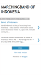 Mobile Screenshot of bandsindonesia.blogspot.com