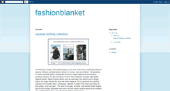 Desktop Screenshot of fashionblanket.blogspot.com