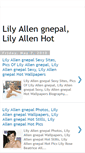 Mobile Screenshot of lily-allen-fansite.blogspot.com