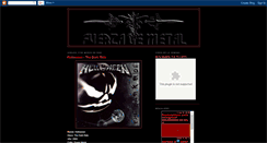 Desktop Screenshot of fuerzademetal.blogspot.com