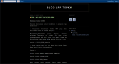 Desktop Screenshot of lpptkpkn.blogspot.com