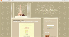 Desktop Screenshot of lojadapikena.blogspot.com