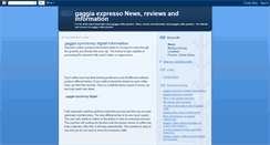 Desktop Screenshot of gaggia-expresso-uk.blogspot.com