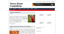 Desktop Screenshot of newsfromcantabria.blogspot.com