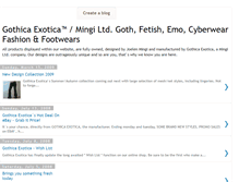 Tablet Screenshot of gothicaexotica.blogspot.com