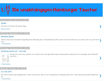 Tablet Screenshot of hamburgertaucher.blogspot.com
