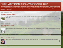 Tablet Screenshot of hemetvalleydentalcare.blogspot.com