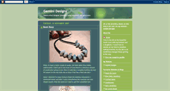 Desktop Screenshot of geminidesigns.blogspot.com