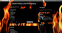 Desktop Screenshot of gjonespoetry.blogspot.com