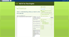 Desktop Screenshot of ieltsteatimeenglish.blogspot.com