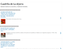 Tablet Screenshot of cuadrilladelaaljorra.blogspot.com
