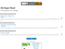 Tablet Screenshot of michiganroad.blogspot.com