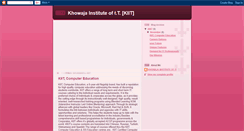 Desktop Screenshot of kiit-edu.blogspot.com