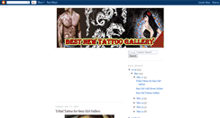 Desktop Screenshot of best-tattoo-gallery.blogspot.com