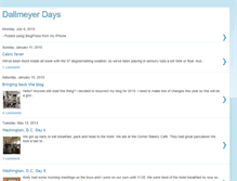 Tablet Screenshot of dallmeyerdays.blogspot.com