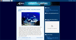 Desktop Screenshot of cubandivingcenters.blogspot.com