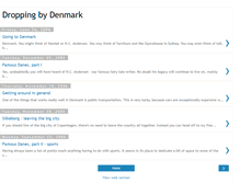 Tablet Screenshot of droppingbydenmark.blogspot.com