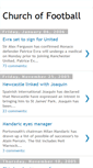 Mobile Screenshot of church-of-football.blogspot.com