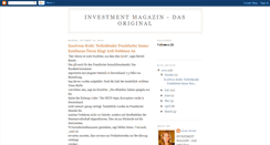 Desktop Screenshot of investmentmagazin.blogspot.com