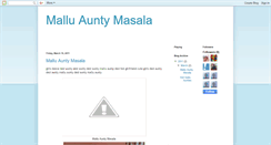 Desktop Screenshot of malluauntiesmasala.blogspot.com