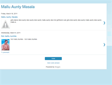 Tablet Screenshot of malluauntiesmasala.blogspot.com